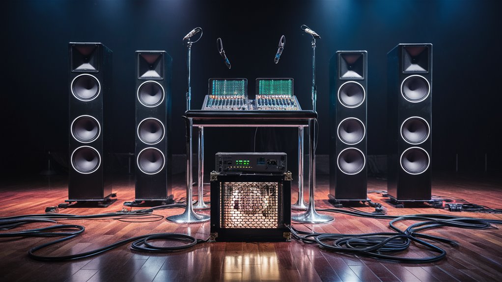audio performance and energy