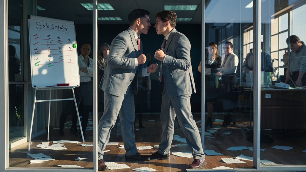 bad work environment rivalry
