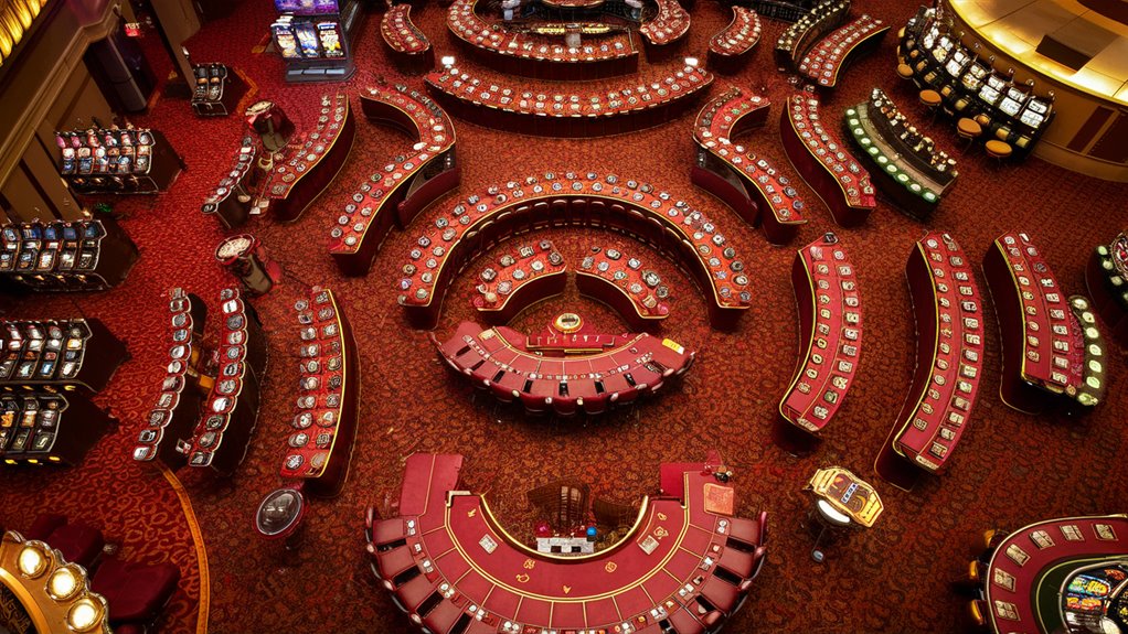 casino design influences gambling behavior