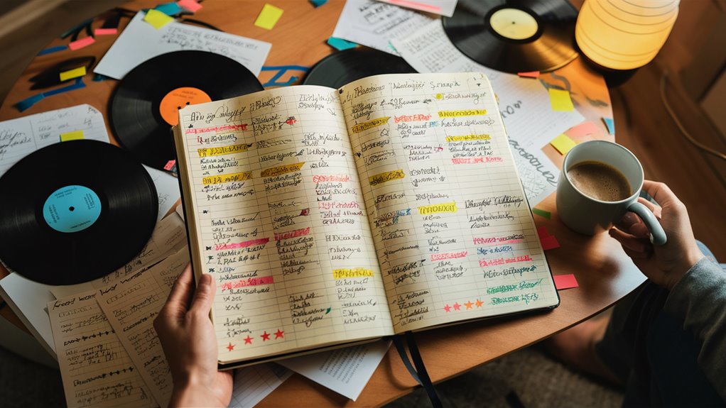create musical playlist now