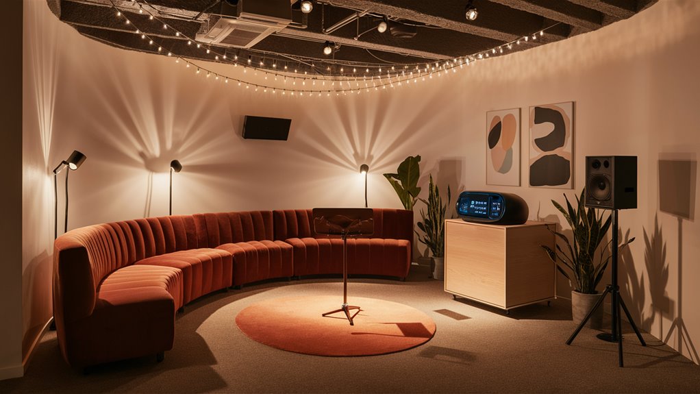 create welcoming stage environment