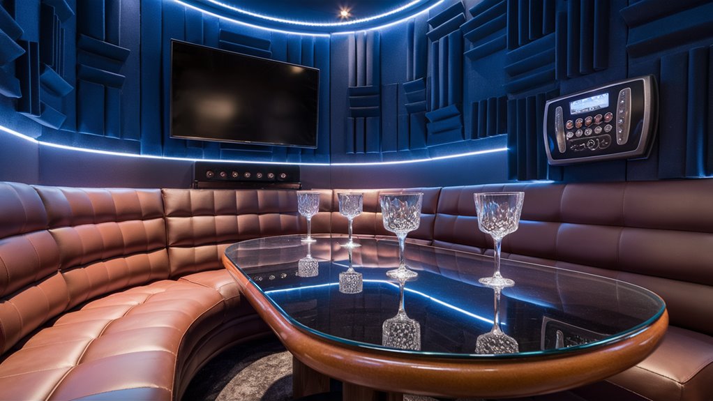 luxury private room amenities