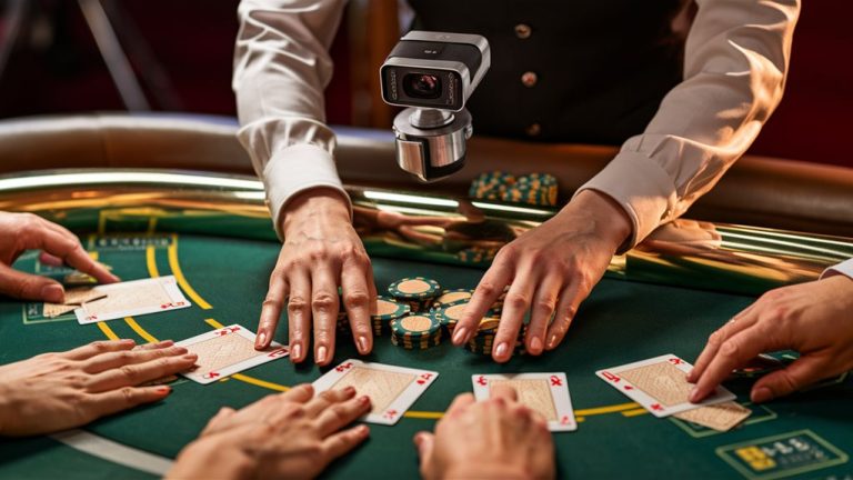 real interaction while playing casino