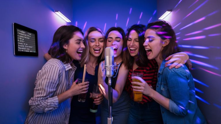 sing karaoke with friends