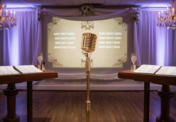 wedding karaoke party planning