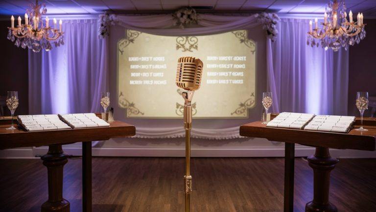 wedding karaoke party planning